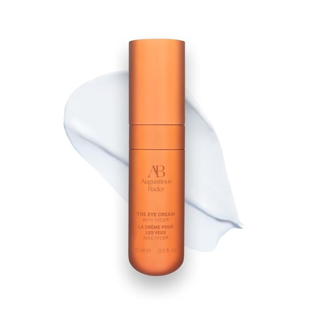 Augustinus Bader The Eye Cream hydrating undereye treatment pump for an Augustinus Bader Review.