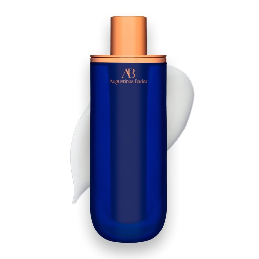 Augustinus Bader The Serum anti-aging concentrate bottle highlighted in an Augustinus Bader Review.