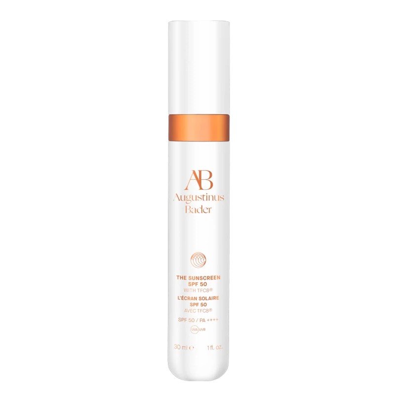 Augustinus Bader Mineral SPF 50 daily sun protection tube reviewed in an Augustinus Bader Review.
