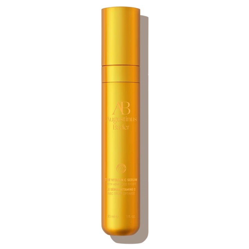 Augustinus Bader The Vitamin C Serum dark spot treatment bottle tested for an Augustinus Bader Review.